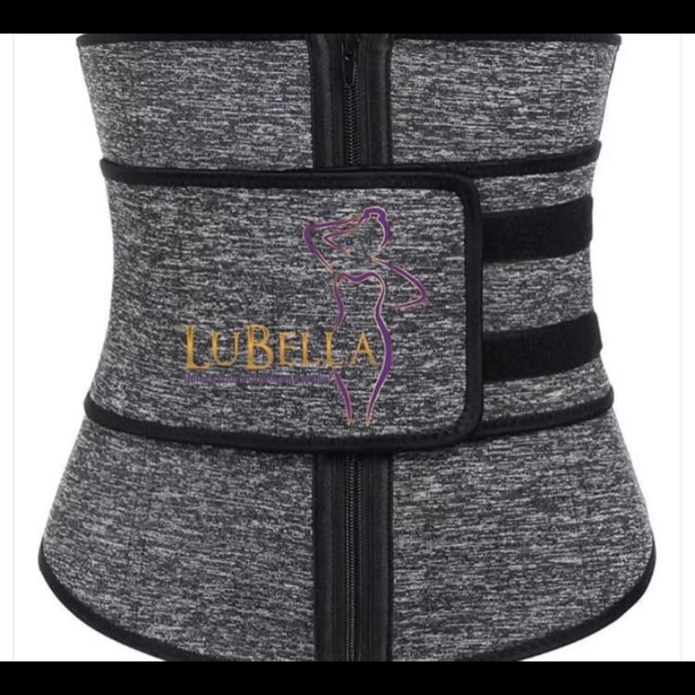 LuBella Fitness Bella Thermal Workout Trainer in Gray Size Medium.